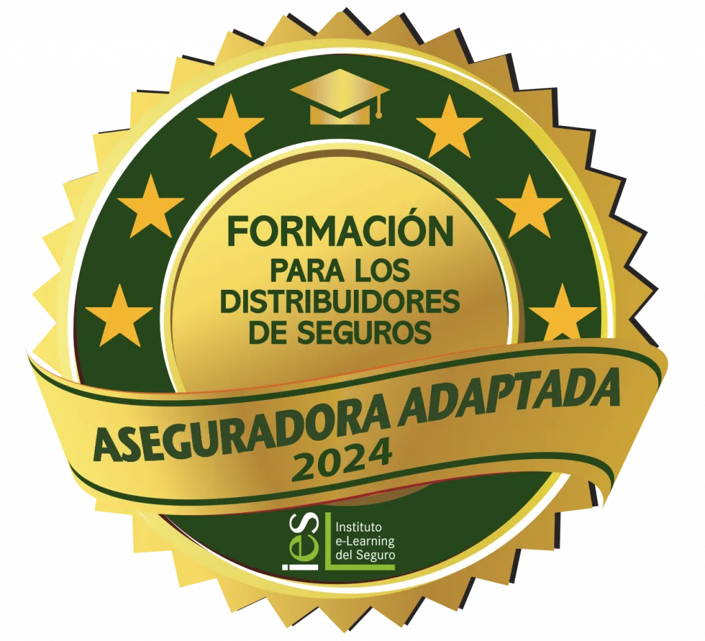Sello Aseguradora Adaptada 2024 Instituto e-Learning del Seguro