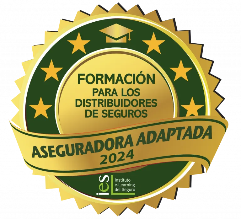 Sello Aseguradora Adaptada 2024 Instituto e-Learning del Seguro