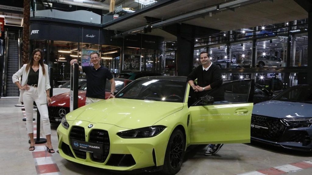 High-end sports car displayed at Sportwagen Genssler Motorworld Mallorca